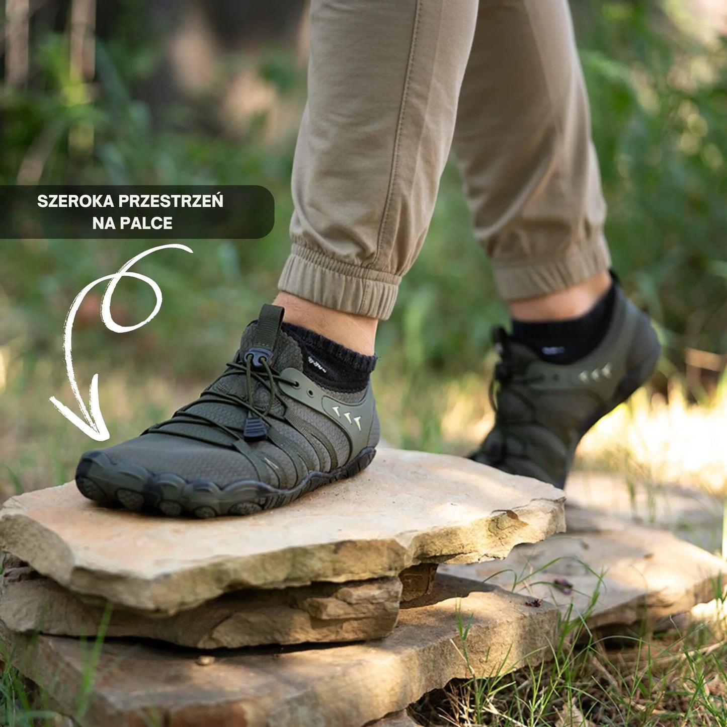 CaspianTrek - Anty Poślizgowe Buty Odwzorowujące Ludzką Stopę (dla kobiet)