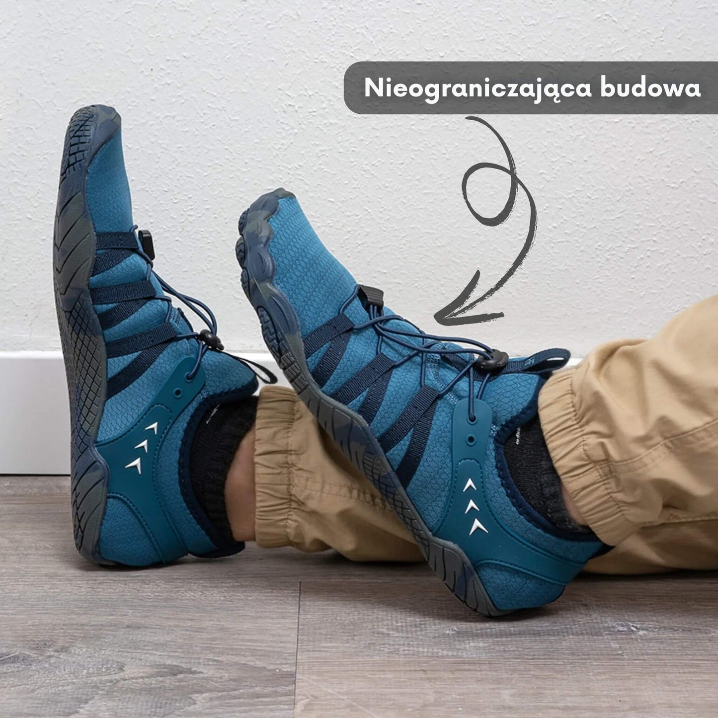 CaspianTrek - Anty Poślizgowe Buty Odwzorowujące Ludzką Stopę (dla kobiet)